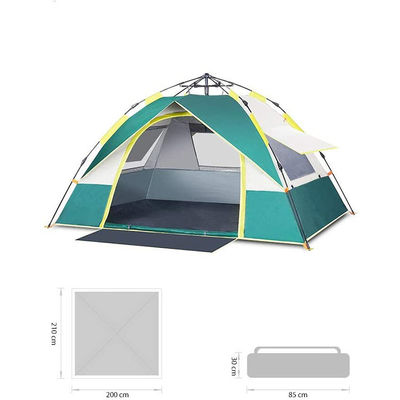 Tentes de camping portatives instantanées de famille de 2 ou 3 personnes pour la randonnée