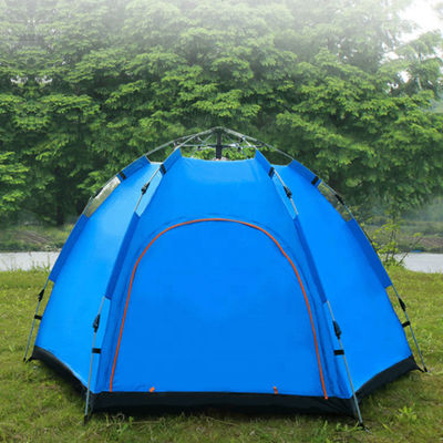 Sautez la tente instantanée insectifuge 240*200*140cm d'hexagone pour le camping de famille