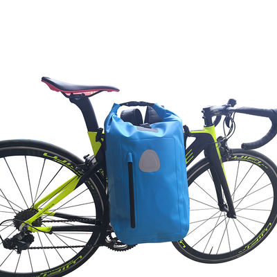 sacs de sacoche de bicyclette de la bâche 17L de PVC 500D