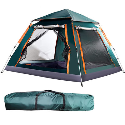 Hausse de la tente se baladante imperméable automatique de la personne 1500mm de la tente 3-4 de famille de voyage