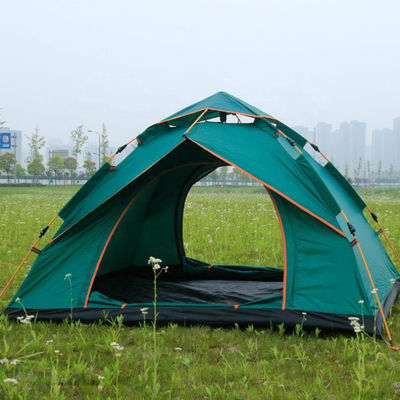 Bruit se pliant à hauteur de personne de la tente campante 4 52 de pouce à une seule couche vers le haut de tente campante