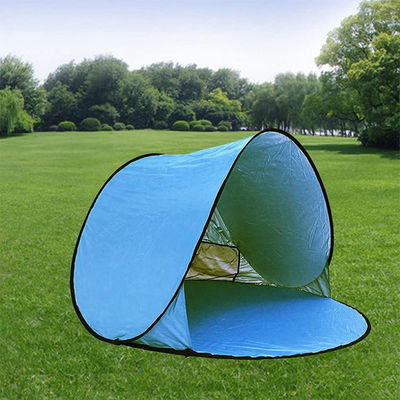 La tente de protection solaire de plage d'UPF 50+ facile sautent la personne 1-2 protégeant du vent