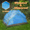 De doubles couches du camping 2 ou 3 d'homme d'instant de bruit dôme protégeant du vent imperméable de tente