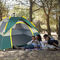 Le camping imperméable automatique sautent l'installation facile de personne de la tente 3-4 pour la famille