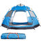 La fibre de verre 3-4 personnes sautent les abris campants de polyester des tentes 190T de famille