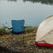 Chaise de camping pliante extérieure portative légère avec sac de rangement pour porte-gobelet