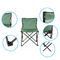 Chaise de camping légère et portable pliante avec porte-gobelet à bras