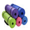 yoga de 10mm NBR Pilates Mat Non Slip Home Gym avec la courroie de transport