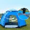 Tente automatique imperméable de tente de camping de pliage de protection solaire d'hexagone