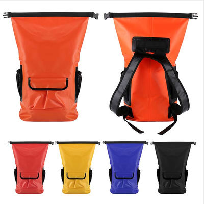 Le sac imperméable multifonctionnel IPX6 de bureau à cylindre évaluent le sac à dos de 22 litres