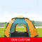 Tente de camping automatique de double couche d'ouverture de dôme imperméable UV personne anti 3 à 4