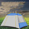 Tentes installées faciles ultra-légères bleues de tente campante avec la saison de Carry Bag For 4