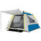 Tentes installées faciles ultra-légères bleues de tente campante avec la saison de Carry Bag For 4
