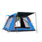 Fibre de verre tente de personne de Polonais 2 à 3 de tente de camping de double couche de résistant à l'eau