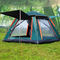 Tente installée instantanée de famille de double couche de camping de protection solaire imperméable dégrossie par quatre de tente