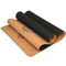 Glissez non Cork Yoga Pilates Mat Nature a imprimé la conception en bois de jute