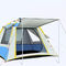 Sautez vers le haut de la survie extérieure imperméable de tente de camping de famille de l'unité centrale 190T pour la personne 3-4