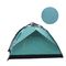2 à une seule couche extérieurs couleur vert-foncé UV de tente de camping de 3 personnes anti