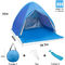 La SPF 50+ de protection solaire sautent la chambre à coucher de l'abri un de plage de tente pour la saison trois