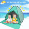 Anti personne 4 UV de cabane de plage de tente portative de protection solaire 200x165x130CM