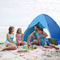 La tente légère UPF 50+ de protection solaire de plage automatique sautent pour 2 ou 3 personnes
