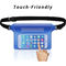 PVC Fanny Pack Waterproof Phone Pouch avec la courroie de taille