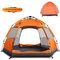 Tente dôme familiale de camping pour 2 à 4 personnes avec sac de transport facile à installer